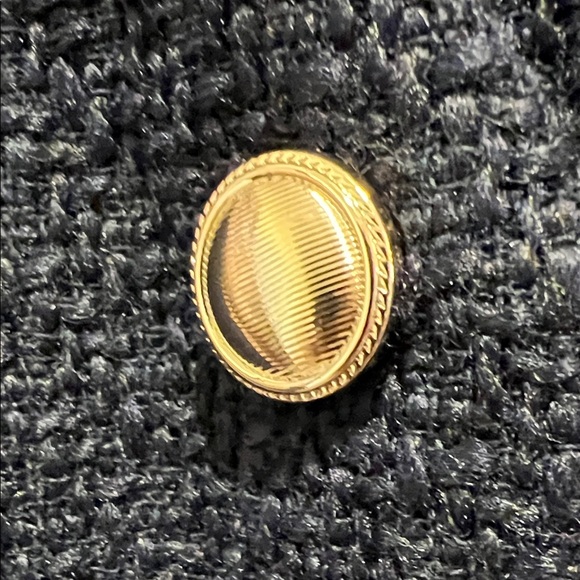 Abercrombie & Finch Navy Button-Down Mini Dress - Picture 4 of 7